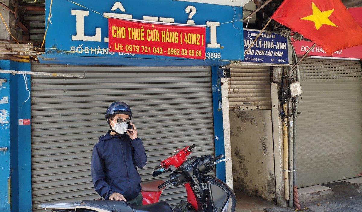 Hà Nội: Hết thời gian giãn cách xã hội, nhiều mặt bằng cho thuê bán lẻ ế ẩm ảnh 11