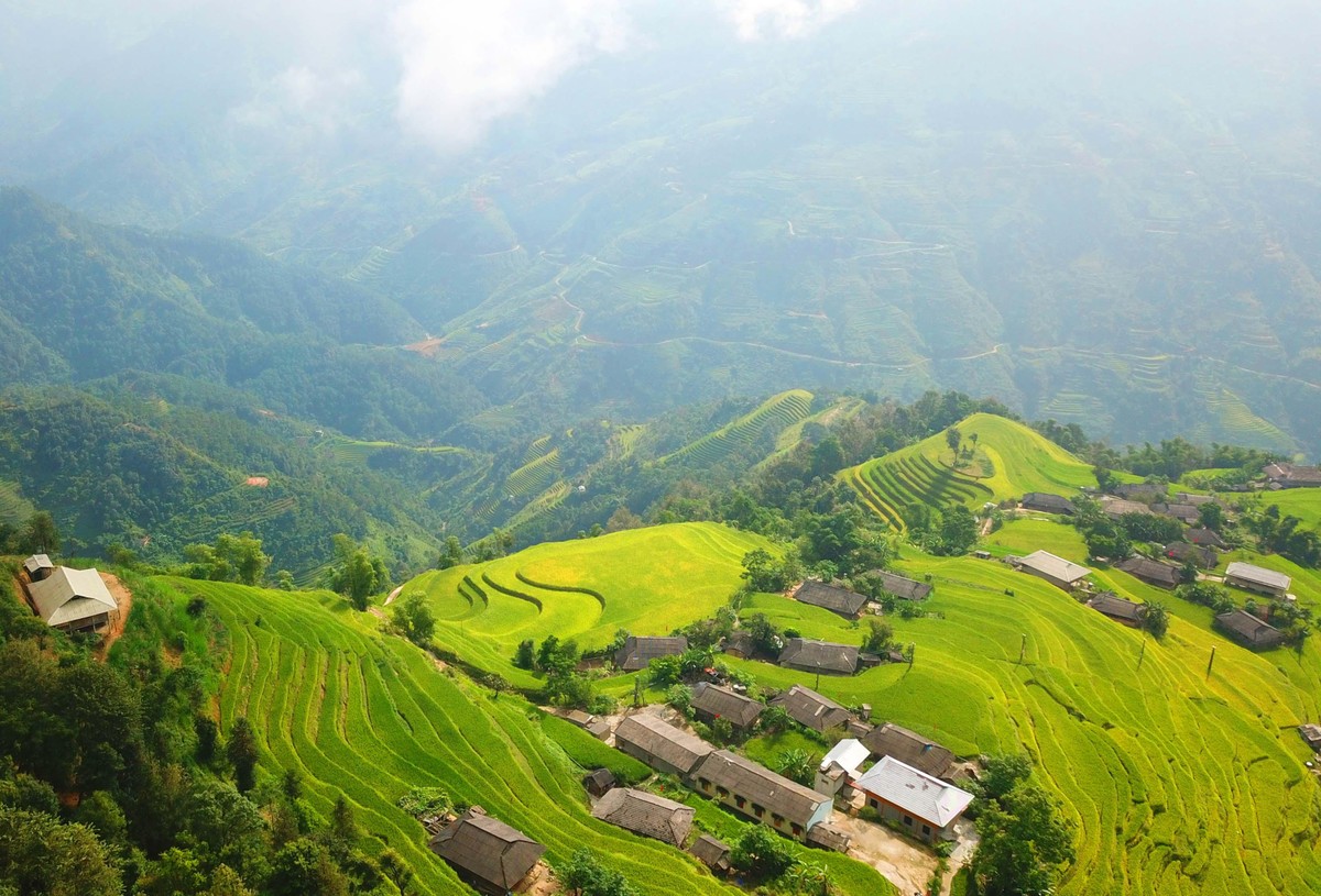 Hoàng Su Phì nằm trên địa bàn 6 xã Bản Luốc, Sán Sả Hồ, Bản Phùng, Hồ Thầu, Nậm Ty và Thông Nguyên thuộc tỉnh Hà Giang, là một trong những điểm đến được nhắc đến nhiều mỗi khi vào mùa lúa chín tháng 9-10 hàng năm.