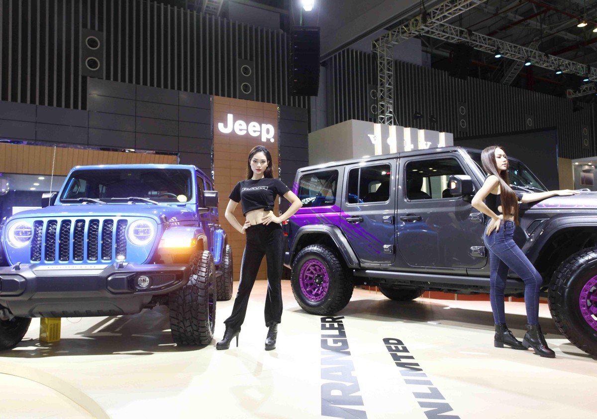 Các mẫu xe mạnh mẽ của hãng Jeep.