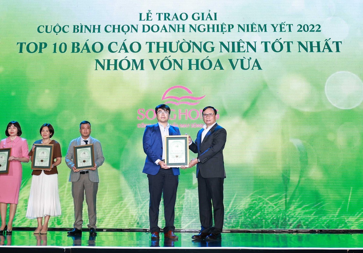 Vinh danh CTCP May Sông Hồng.