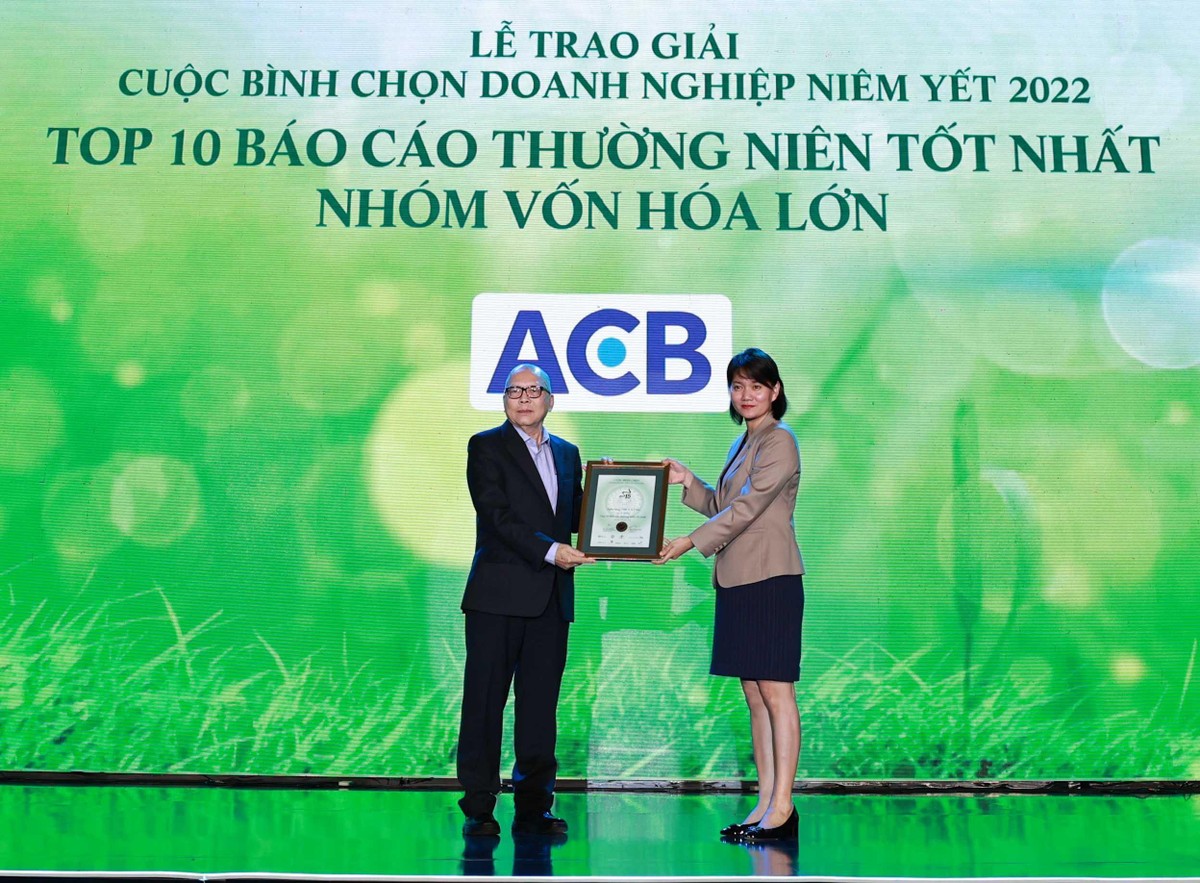 Vinh danh Ngân hàng TMCP Á Châu.