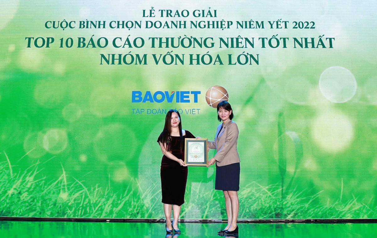 Vinh danh Tập đoàn Bảo Việt.