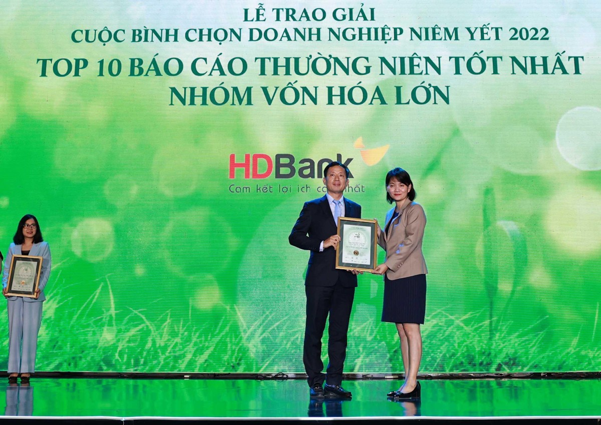 Vinh danh Ngân hàng TMCP Phát triển Thành phố Hồ Chí Minh.