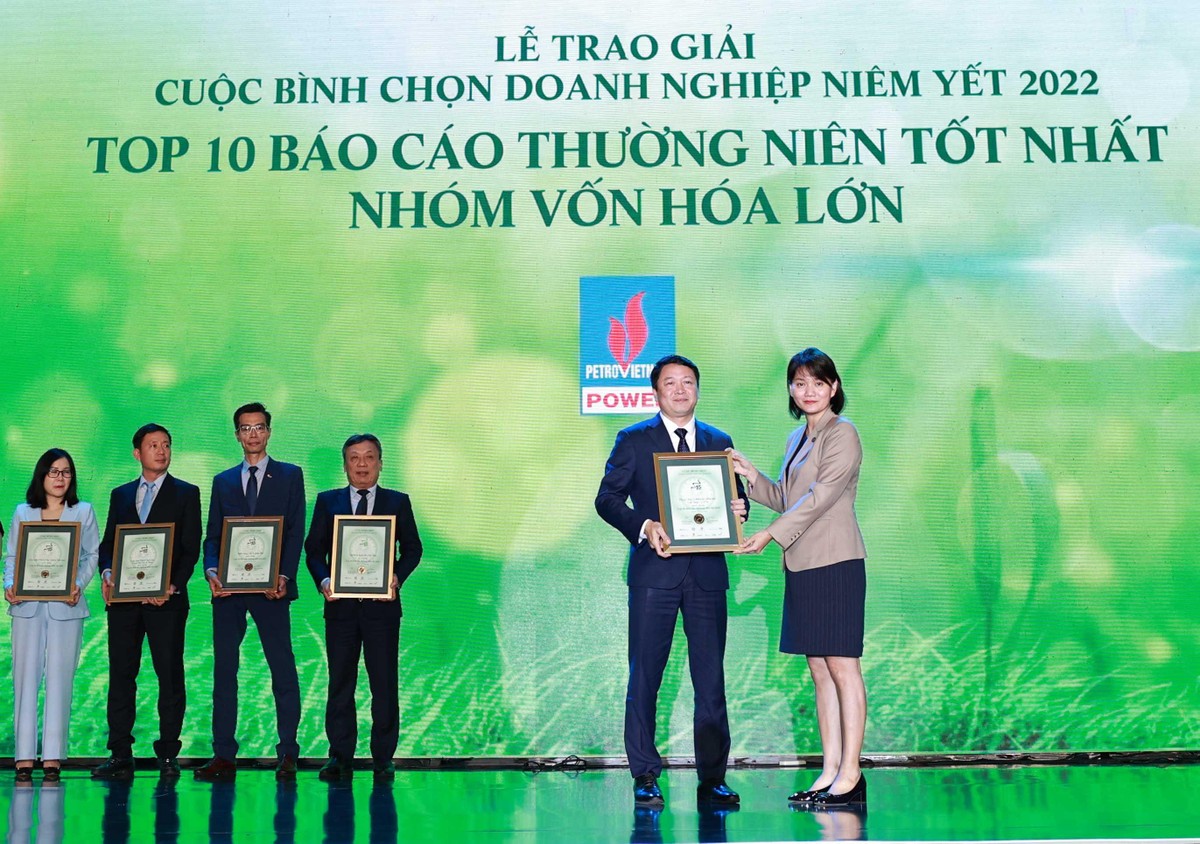 Vinh danh Tổng Công ty Điện lực Dầu khí Việt Nam - CTCP