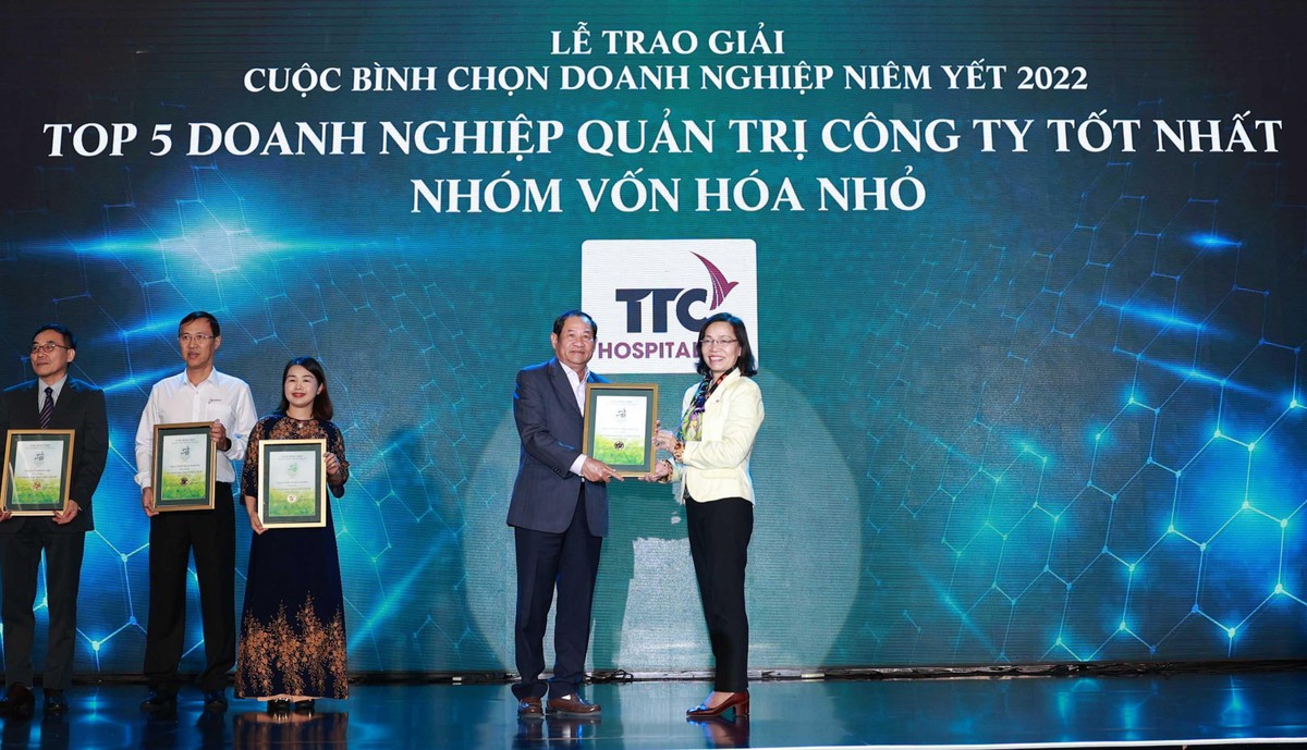 CTCP Du Lịch Thành Thành Công nhận giải quản trị công ty tốt nhất trong nhóm vốn hóa nhỏ (Small Cap).