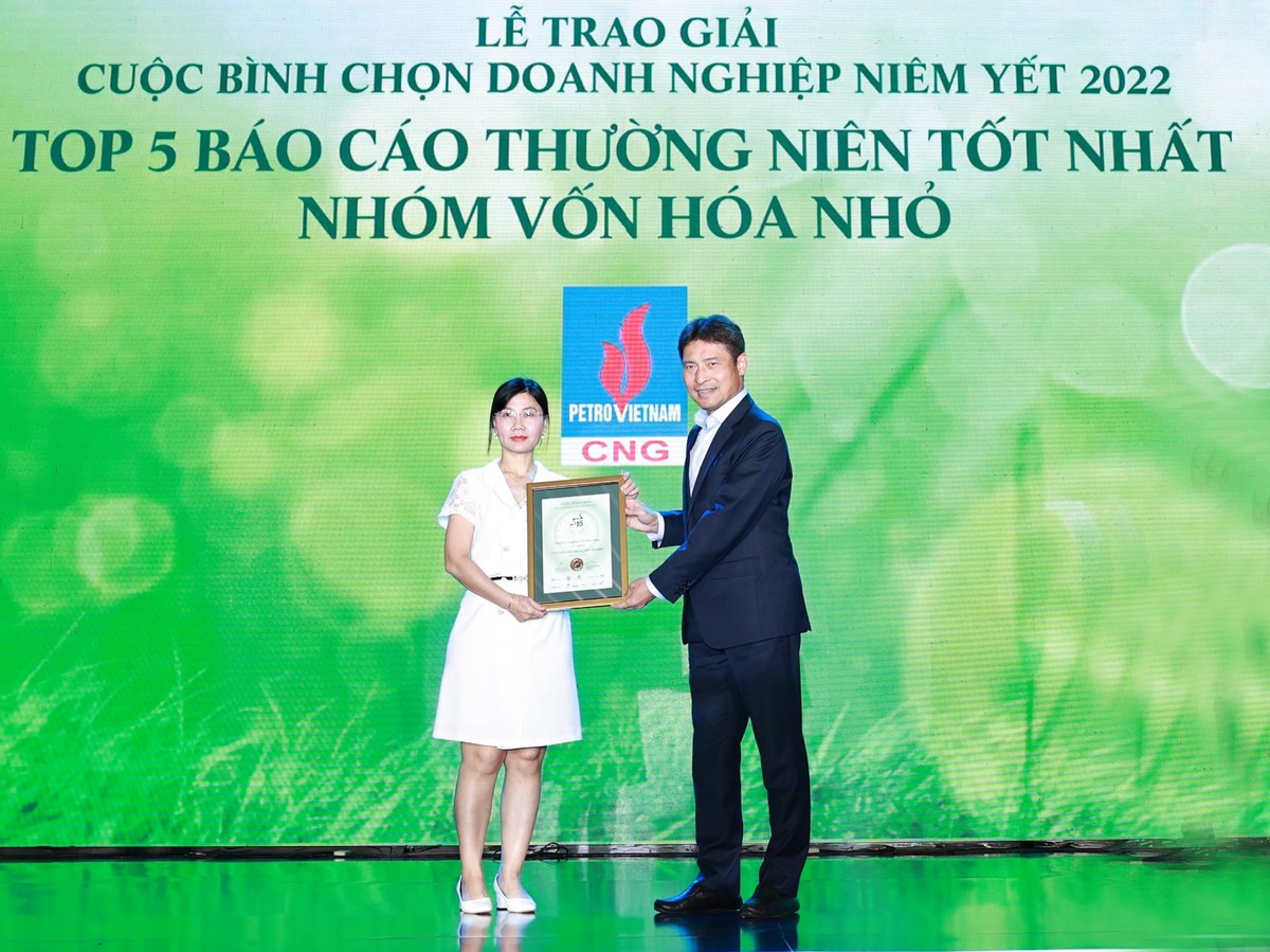 Vinh danh CTCP CNG Việt Nam