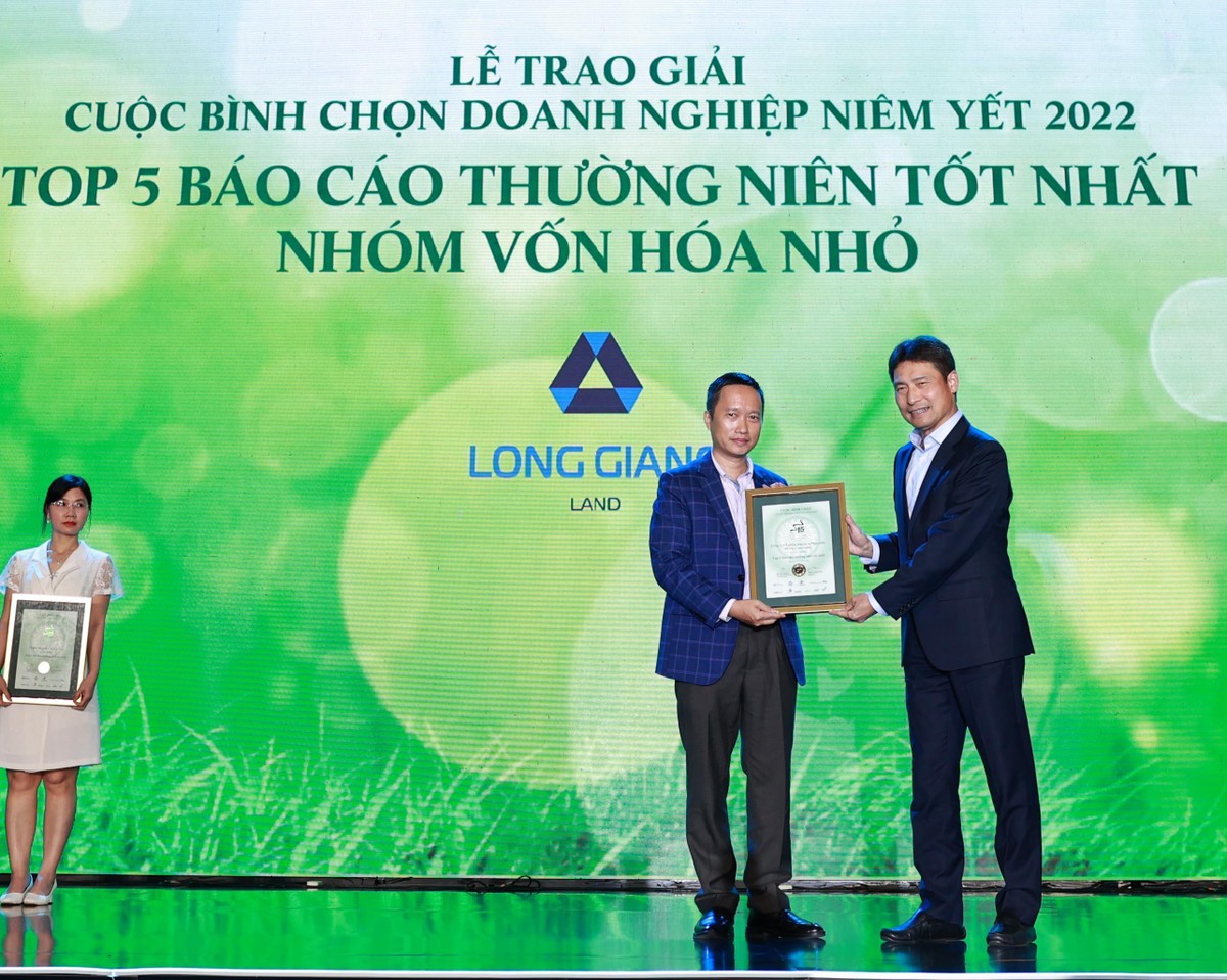 Vinh danh CTCP Đầu Tư và Phát Triển Đô Thị Long Giang