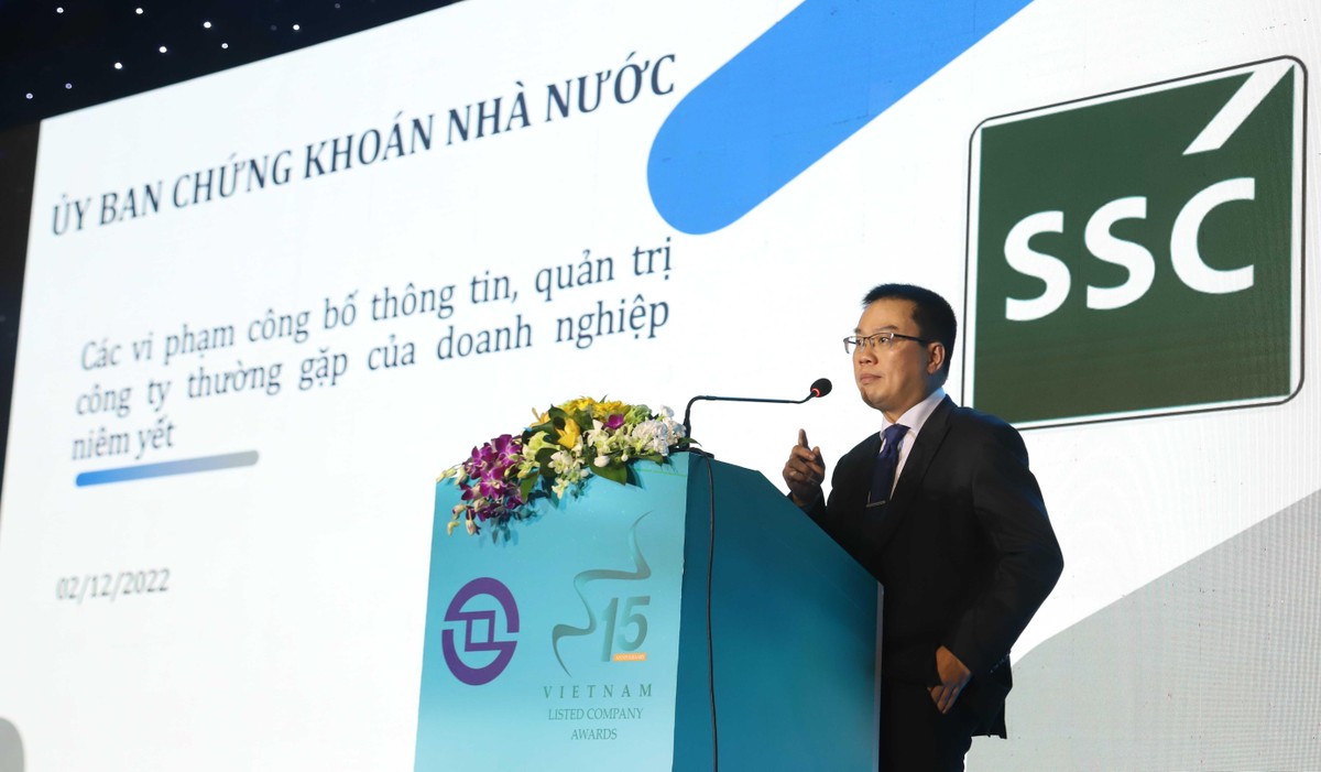 Ông Lê Trung Hải, Phó Vụ trưởng Vụ Giám sát Công ty Đại chúng, UBCK Nhà nước cập nhật các quy định về Quản trị công ty, đặc biệt các quy định liên quan đến các lỗi vi phạm thường xuyên để doanh nghiệp niêm yết nhận thức và có kế hoạch khắc phục trong tương lai.