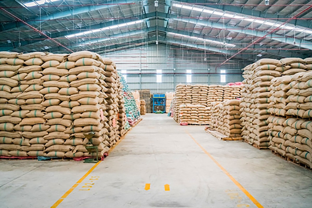 Kho cà phê LDC tại Lâm Đồng. Kho cà phê LDC tại Lâm Đồng.