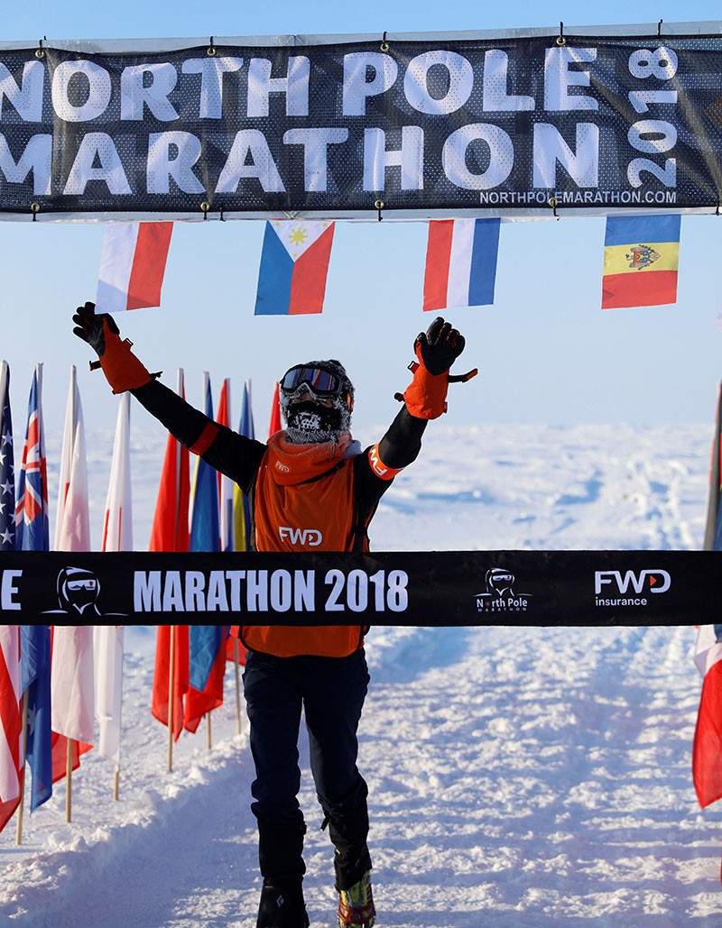 Người phụ nữ Việt Nam đầu tiên chinh phục thành công cự ly 42km tại Marathon Bắc Cực 2018 ảnh 1