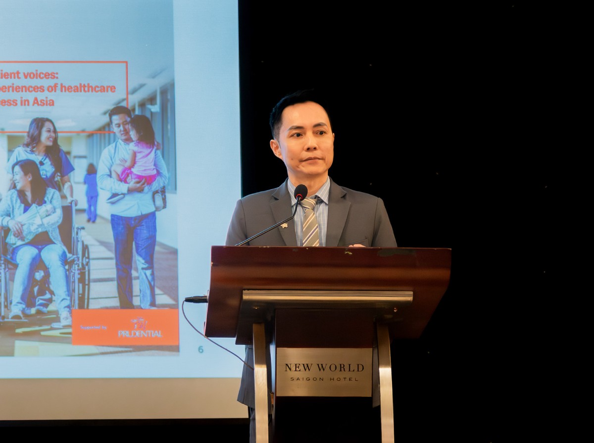 Ông Steven Chan, Giám đốc Quan hệ Chính phủ và Chính sách Tập đoàn Prudential