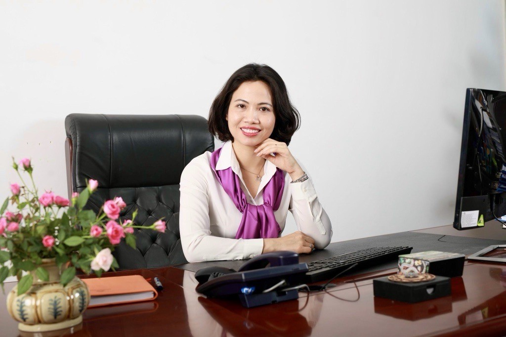 Bà Lưu Phương Lan - Phó tổng giám đốc Tổng CTCP Bảo hiểm Bưu điện (PTI)