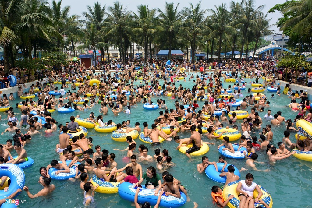 Công viên nước Hồ Tây lên phương án chống “hỗn loạn” ngày mở cửa 16/4 ảnh 1