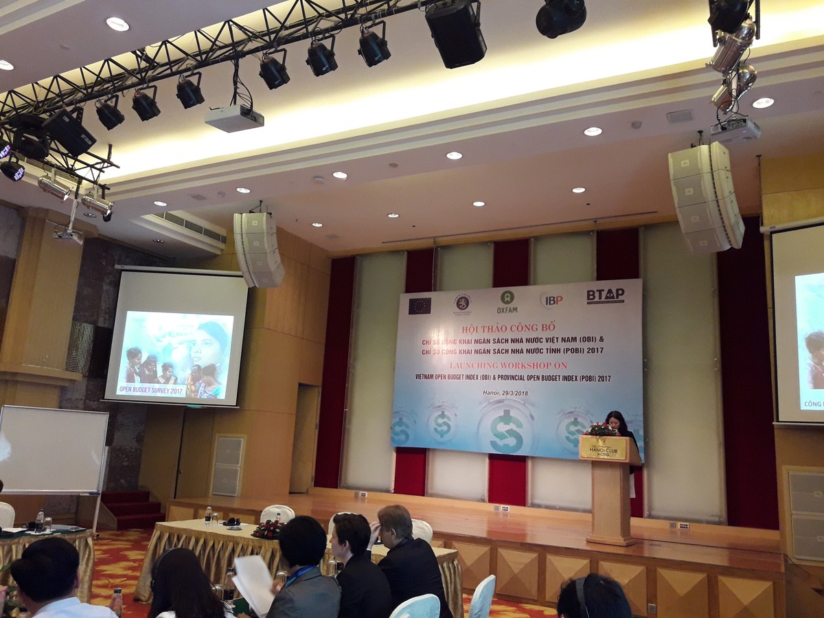 Chỉ số công khai ngân sách của Việt Nam thuộc nhóm khá thấp ảnh 1