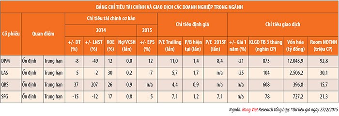 2015, doanh nghiệp phân bón vẫn là  điểm đến hấp dẫn ảnh 1