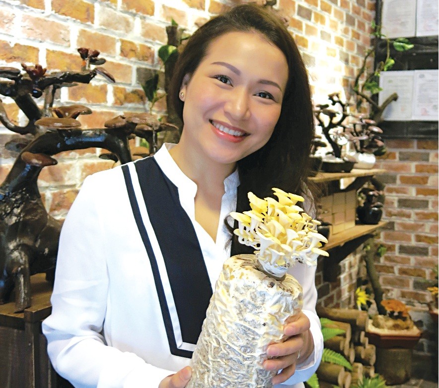 Vũ Hoài Thu, người “say” nấm sạch ảnh 1