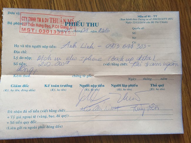 Từ sự việc bảo hành sản phẩm Apple thấy buồn cho quyền lợi của người tiêu dùng Việt Nam  ảnh 3