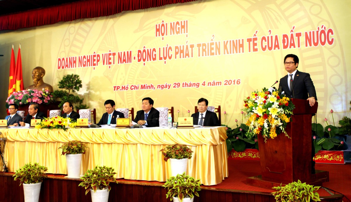 Những hình ảnh tại buổi đối thoại giữa Thủ tướng với doanh nghiệp ảnh 6 Những hình ảnh tại buổi đối thoại giữa Thủ tướng với doanh nghiệp ảnh 6