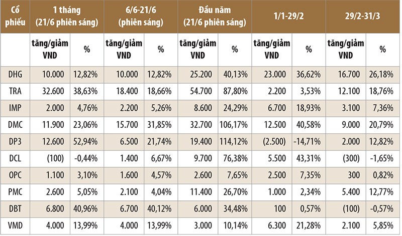Dòng tiền đang chảy vào cổ phiếu ngành dược ảnh 1