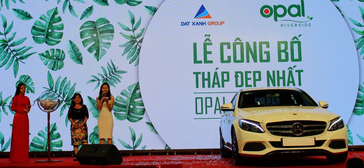 Hơn 500 khách hàng tham dự lễ công bố tháp đẹp nhất Dự án Opal Riverside ảnh 1