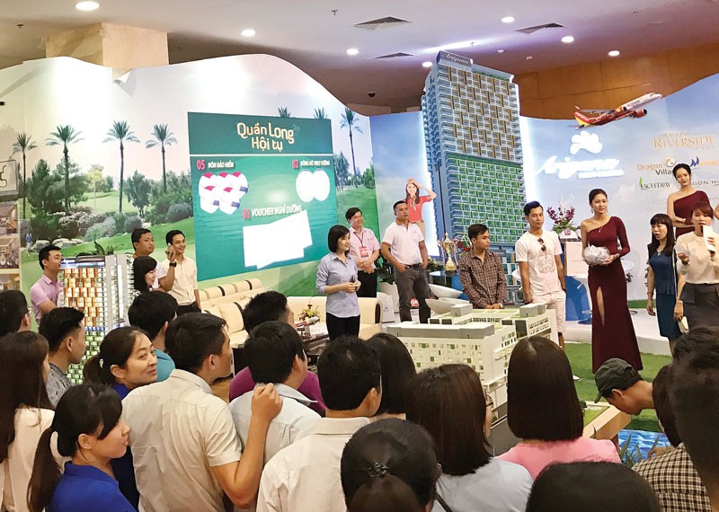 Gian trưng bày 12 dự án bất động sản, điểm nhấn đầy màu sắc của Vietbuild ảnh 1