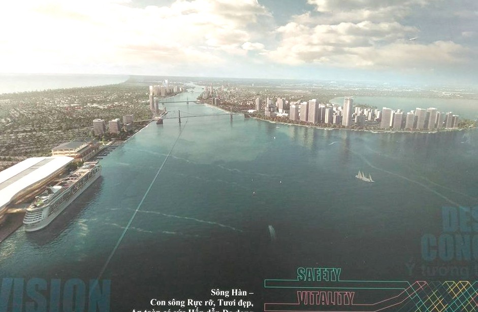 Các “Ý tưởng quy hoạch và thiết kế cảnh quan hai bên bờ sông Hàn”  ảnh 1