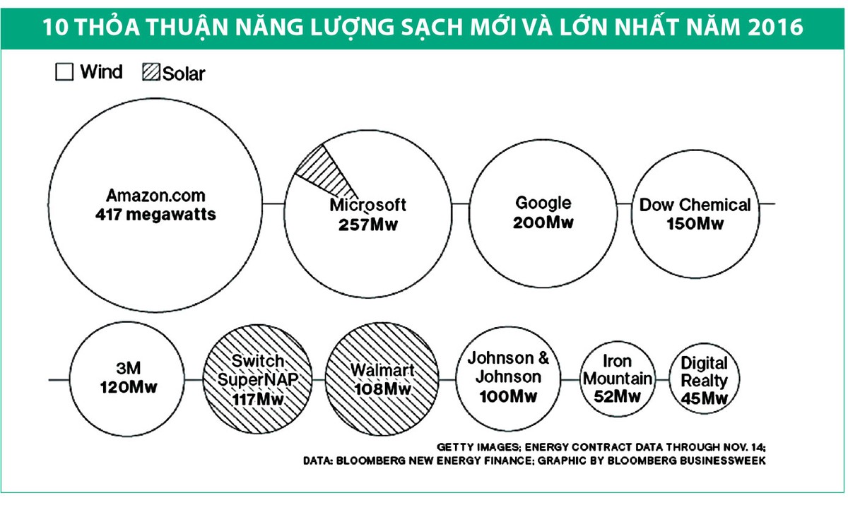 Các “ông lớn” đua đầu tư năng lượng sạch ảnh 1