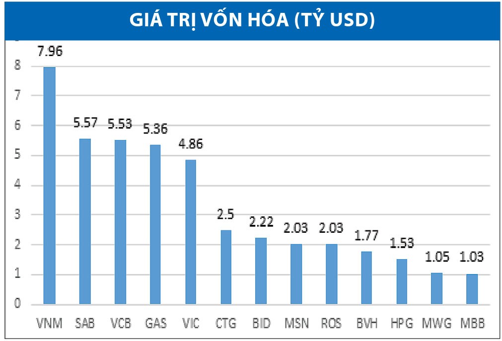 Đẳng cấp các doanh nghiệp có vốn hóa tỷ USD trên thị trường chứng khoán ảnh 1