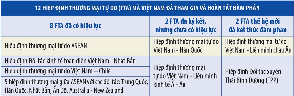 Cơ hội với các FTA thế hệ mới ảnh 1