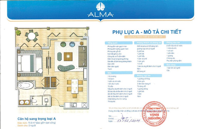 Tiếp vụ khách hàng “tố” Alma: Chuẩn 5 sao quốc tế theo kiểu Alma ảnh 1