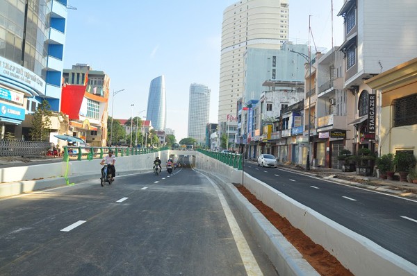 Đà Nẵng đưa vào sử dụng hầm chui phía Tây cầu Sông Hàn ảnh 2