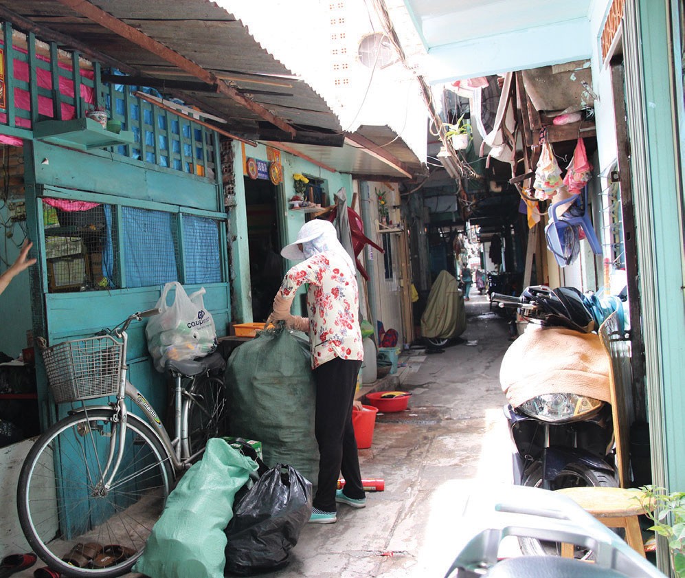 Cuộc sống khu “ổ chuột” ở quận 1, TP.HCM ảnh 6