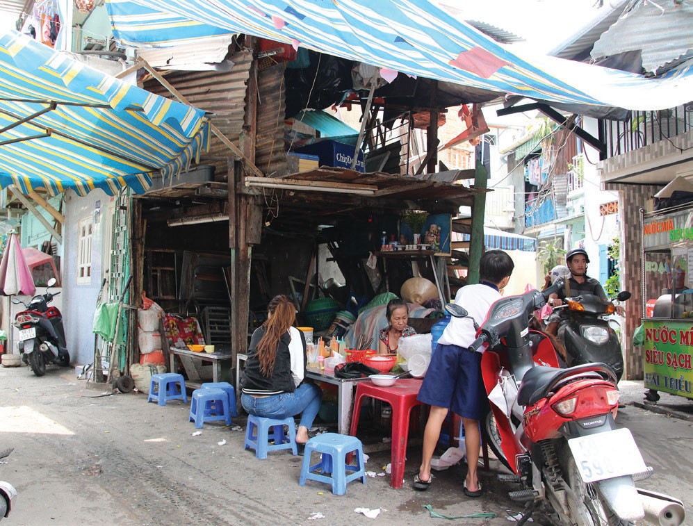 Cuộc sống khu “ổ chuột” ở quận 1, TP.HCM ảnh 7