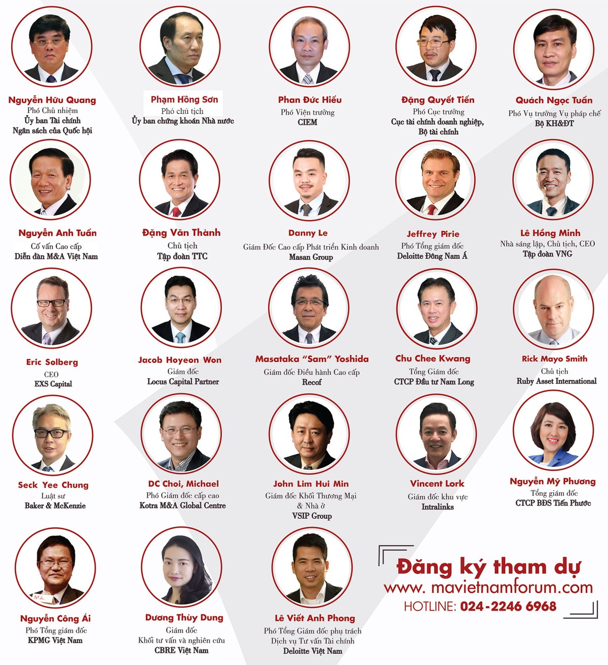 Diễn đàn M&A 2017 quy tụ 20 diễn giả nổi tiếng tham dự ảnh 1