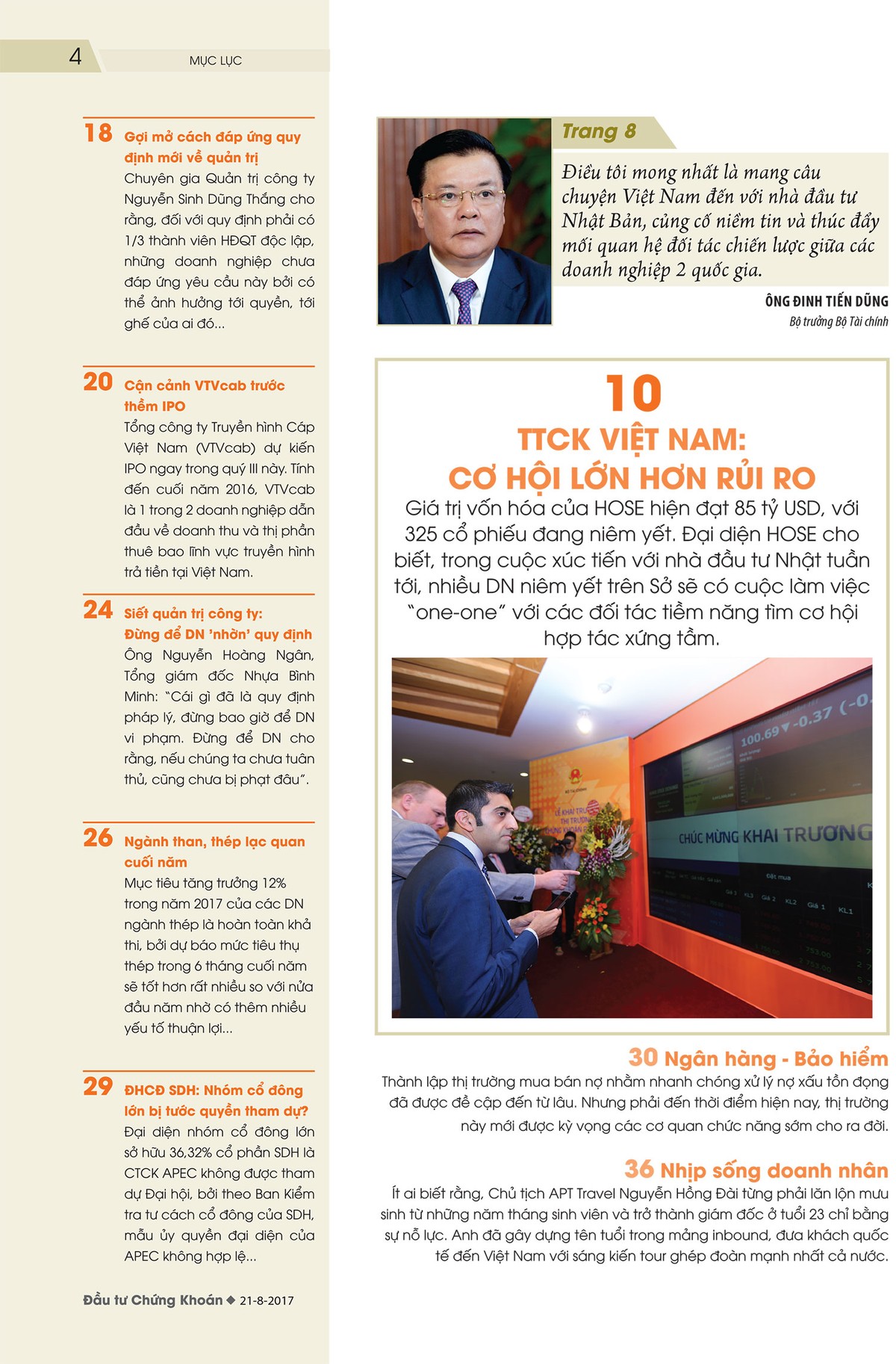 Đầu tư Chứng khoán số 100/2017 ảnh 1