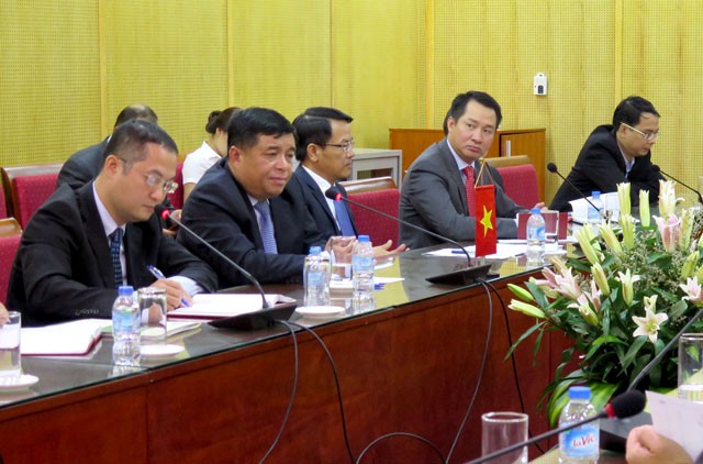 Bộ trưởng Nguyễn Chí Dũng tiếp Bộ trưởng Bộ Đầu tư và Hợp tác quốc tế Ai Cập ảnh 2