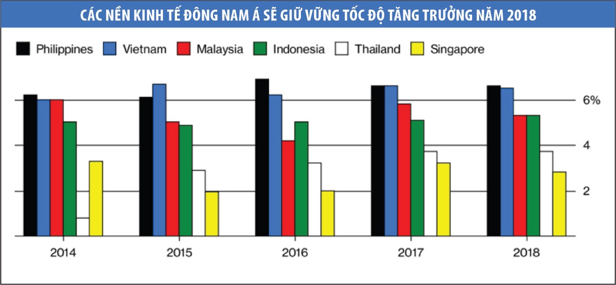 Các thị trường mới nổi nối tiếp đà tăng trưởng năm 2018 ảnh 2