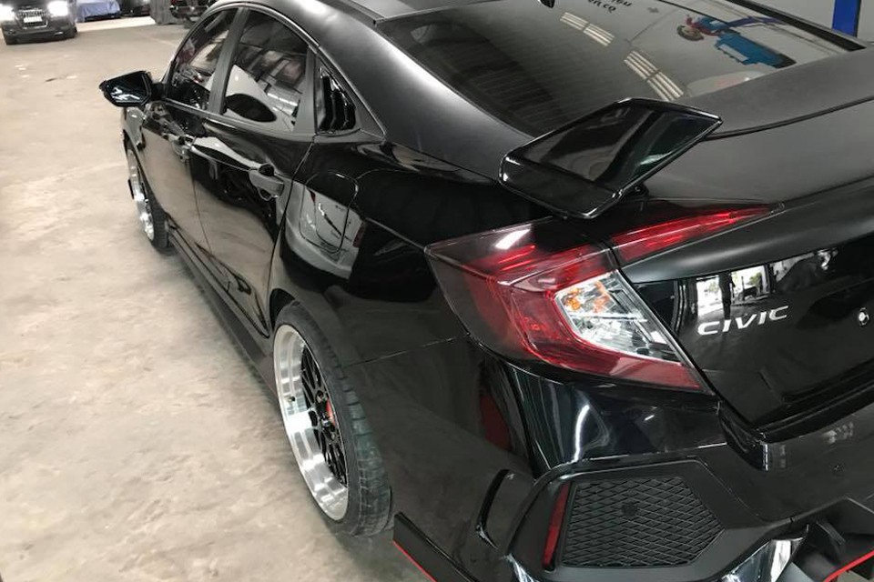 Xế độ Honda Civic 230 mã lực hàng độc ở Sài Gòn ảnh 4