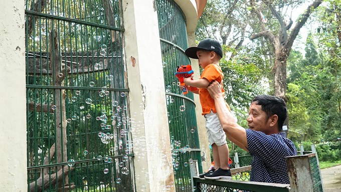 Vườn hoa trong sở thú Sài Gòn bị giẫm nát ngày đầu năm mới ảnh 8