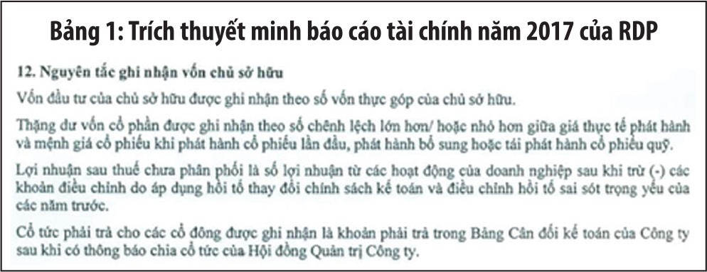 Hạch toán trước cổ tức phải trả: Sabeco đúng hay sai? ảnh 1