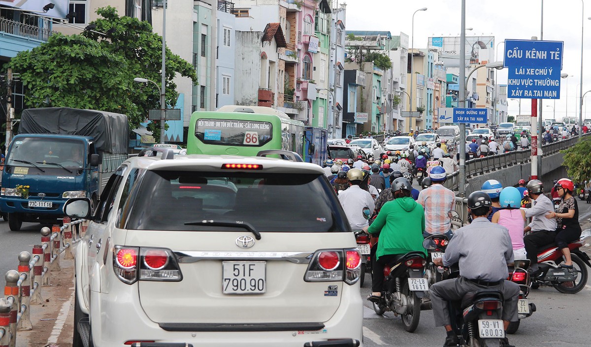 Bất động sản khu Nam TP.HCM mất điểm vì tắc đường ảnh 1