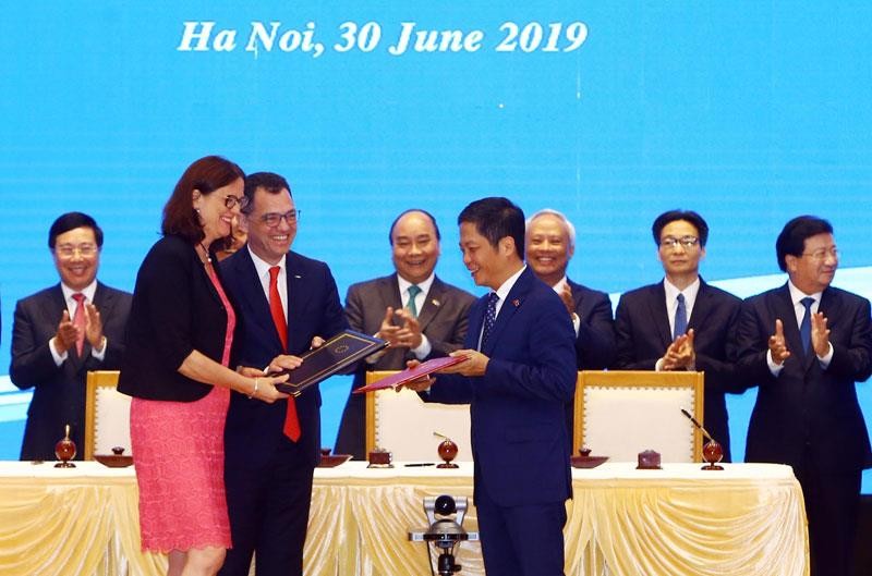 Những dấu ấn tại Lễ ký Hiệp định Thương mại và Bảo hộ đầu tư giữa Việt Nam và Liên minh châu Âu ảnh 5