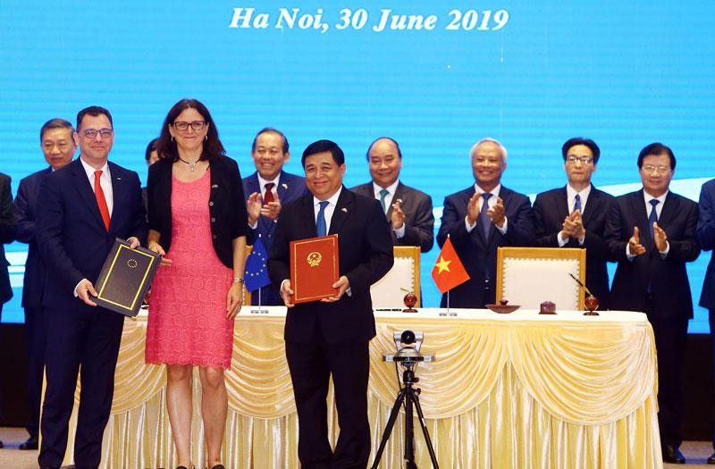 Những dấu ấn tại Lễ ký Hiệp định Thương mại và Bảo hộ đầu tư giữa Việt Nam và Liên minh châu Âu ảnh 6