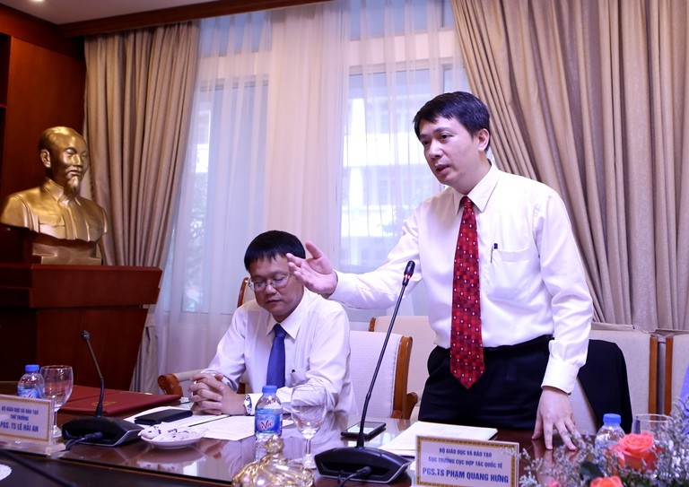 Cục Hợp tác quốc tế, Bộ Giáo dục và Đào tạo và Báo Đầu tư đẩy mạnh phối hợp truyền thông ảnh 3