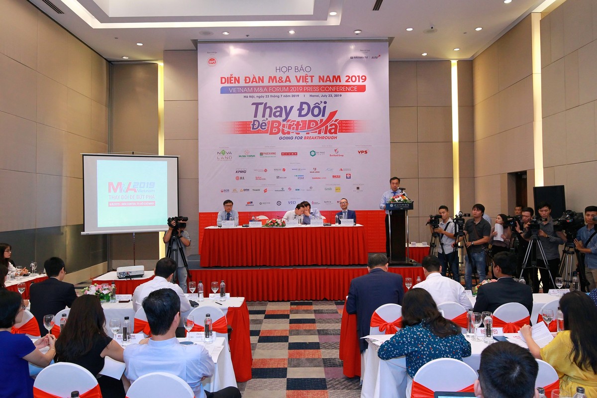 Toàn cảnh họp báo Diễn đàn M&A Việt Nam 2019 ảnh 9