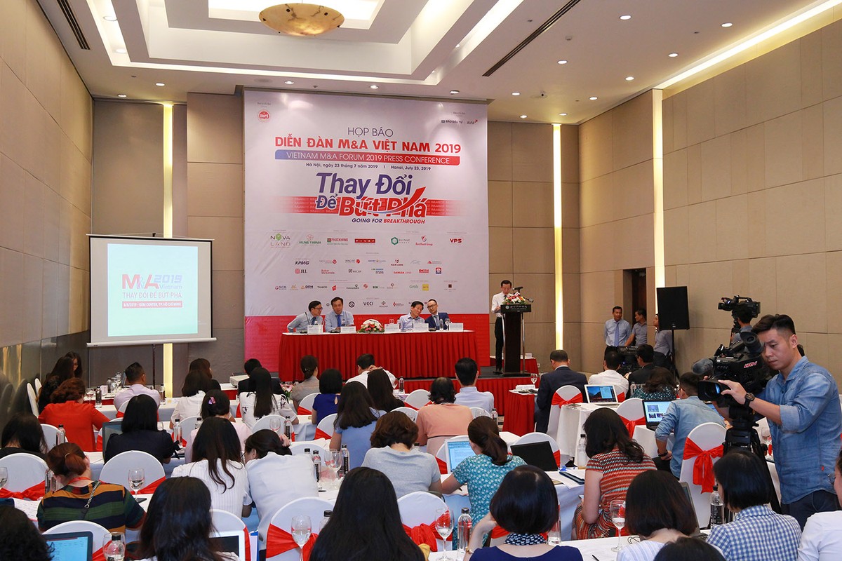 Toàn cảnh họp báo Diễn đàn M&A Việt Nam 2019 ảnh 16