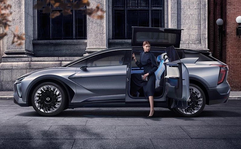 Ôtô điện có 6 cửa bên của startup Trung Quốc ảnh 2