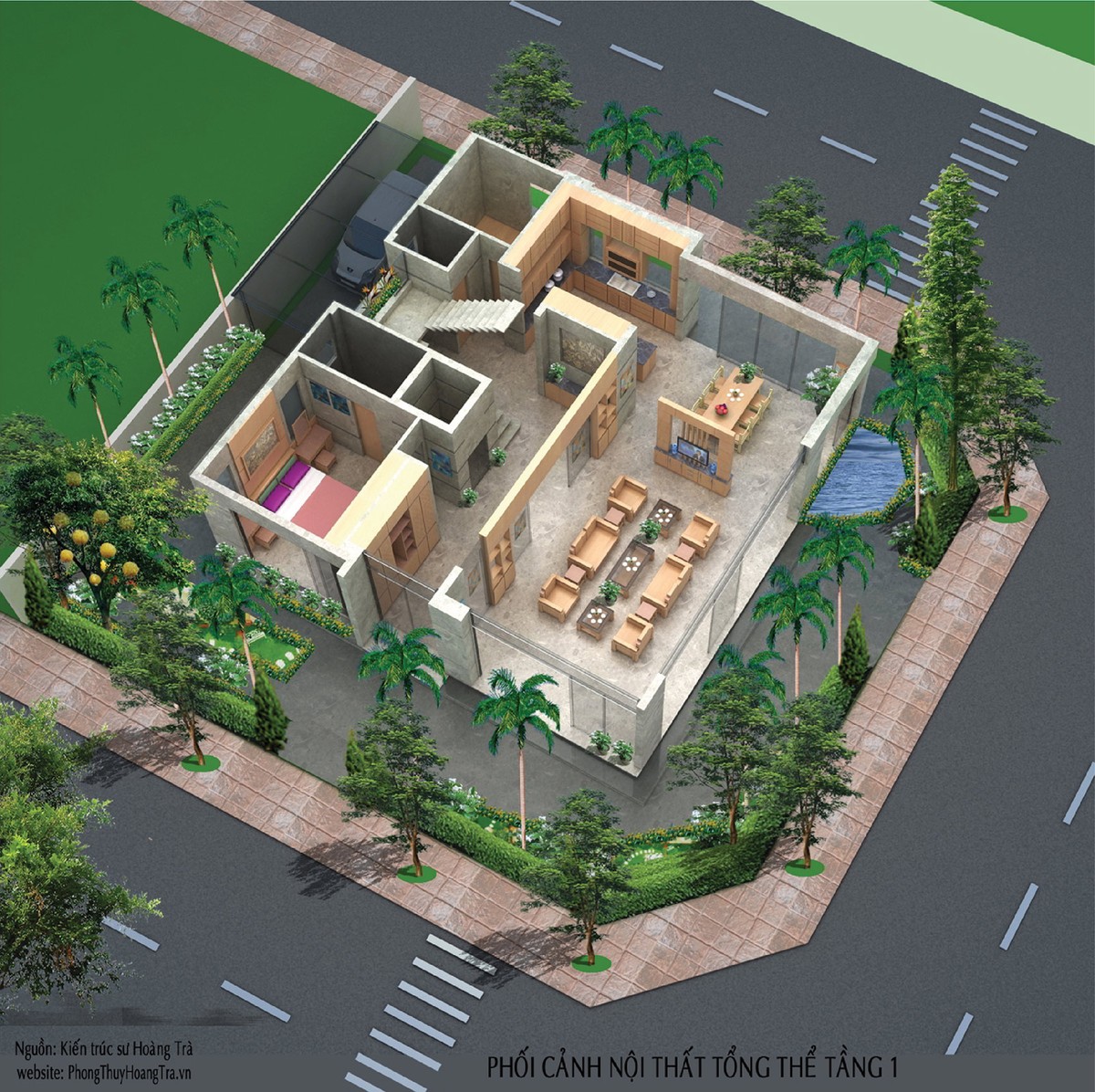 Phong thủy trong thiết kế biệt thự ảnh 5