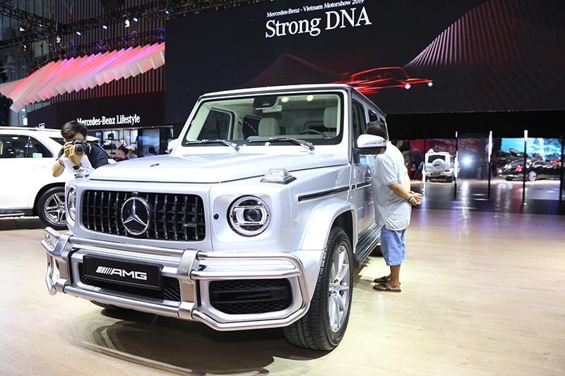 Vietnam Motor Show 2019: Mẫu đẹp - xế sang, gian hàng của Mercedes-Benz hút khách ảnh 6