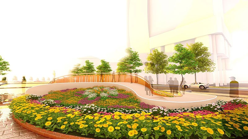 Đường hoa xuân Canh Tý 2020 với chủ đề “TP.HCM - Vững tin tiến bước” ảnh 6